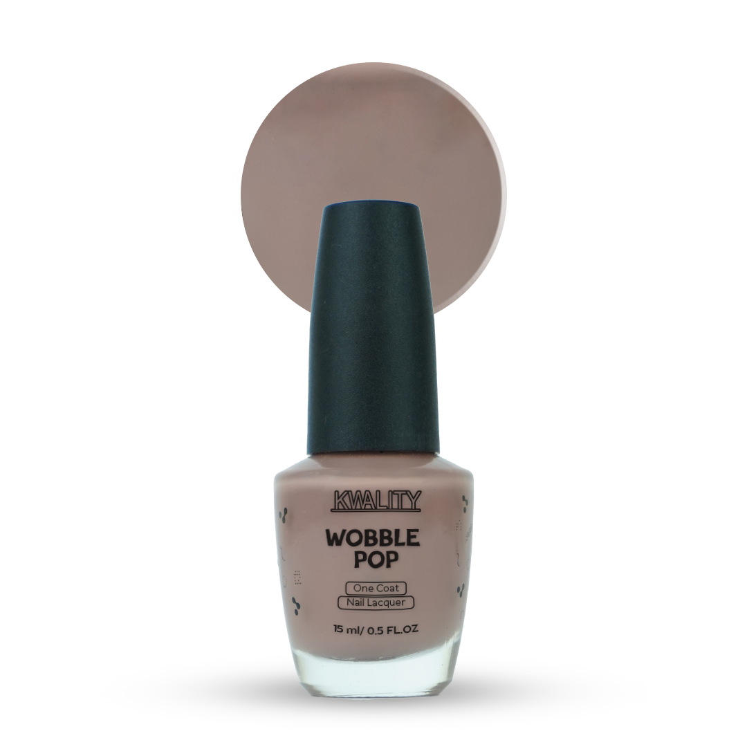 Wobblepop Nail Paint Light Taupe - 15ml