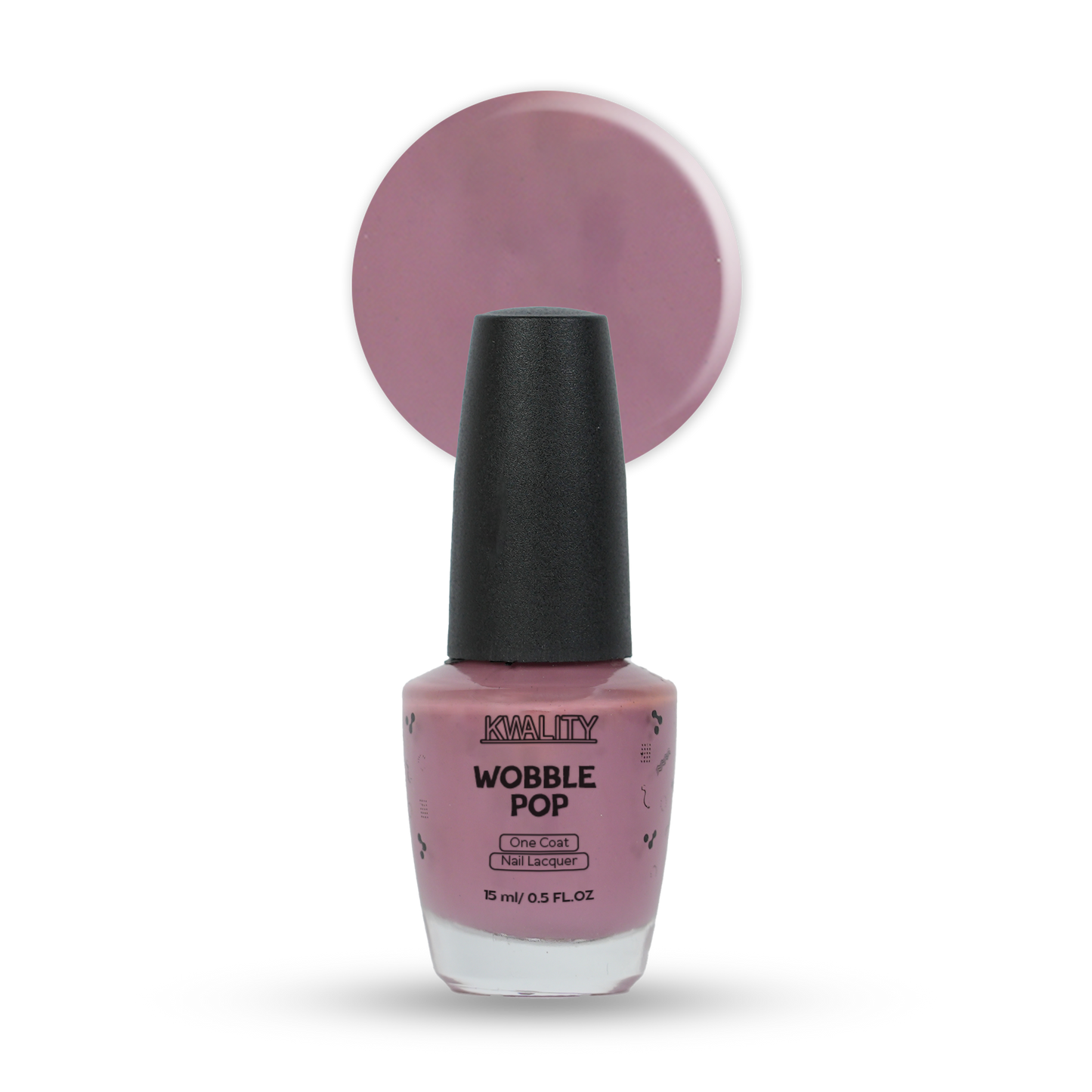 Wobblepop Nail Paint Beach Pink - 15ml