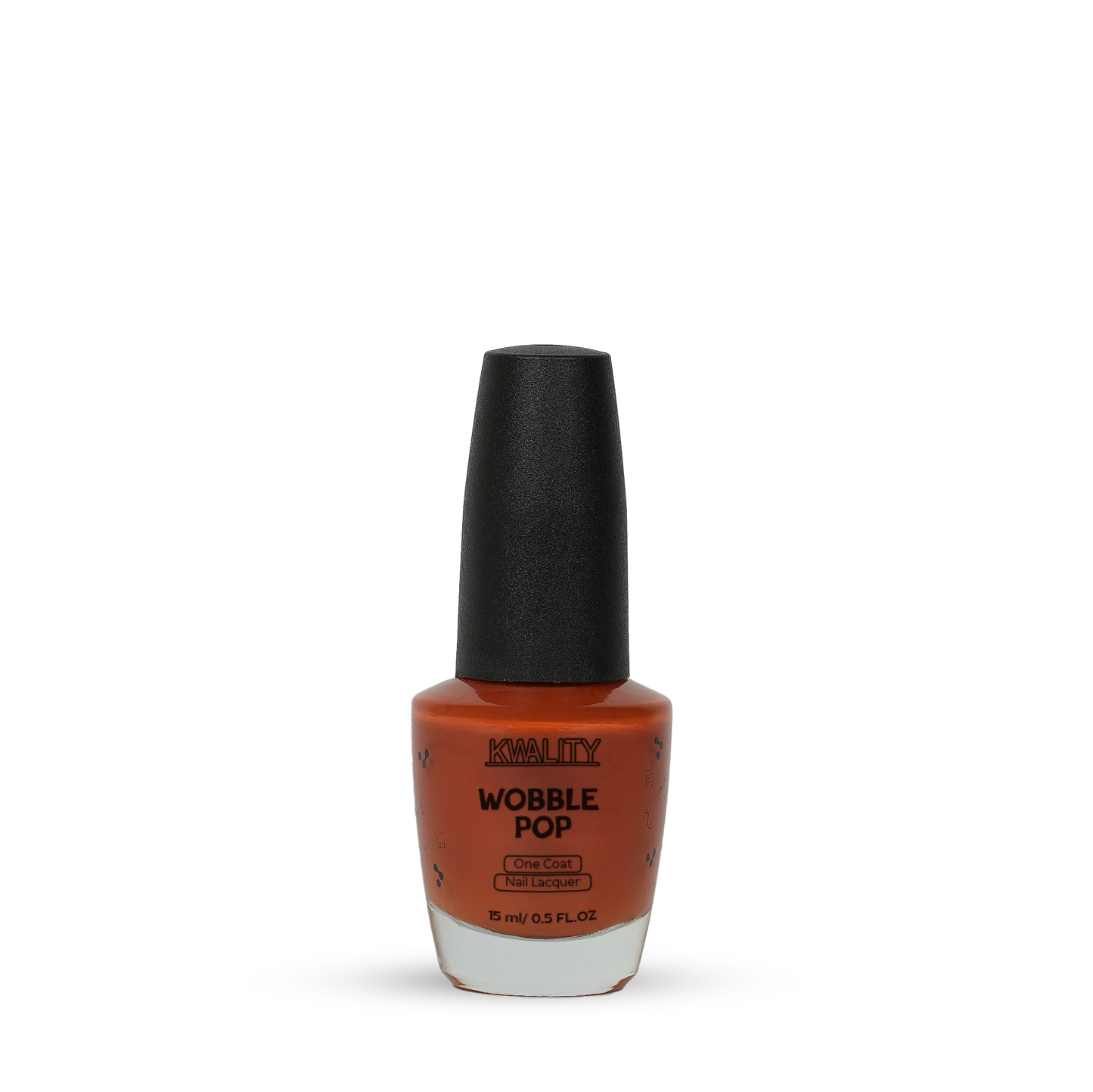 Wobblepop Nail Paint Burnt Orange - 15ml