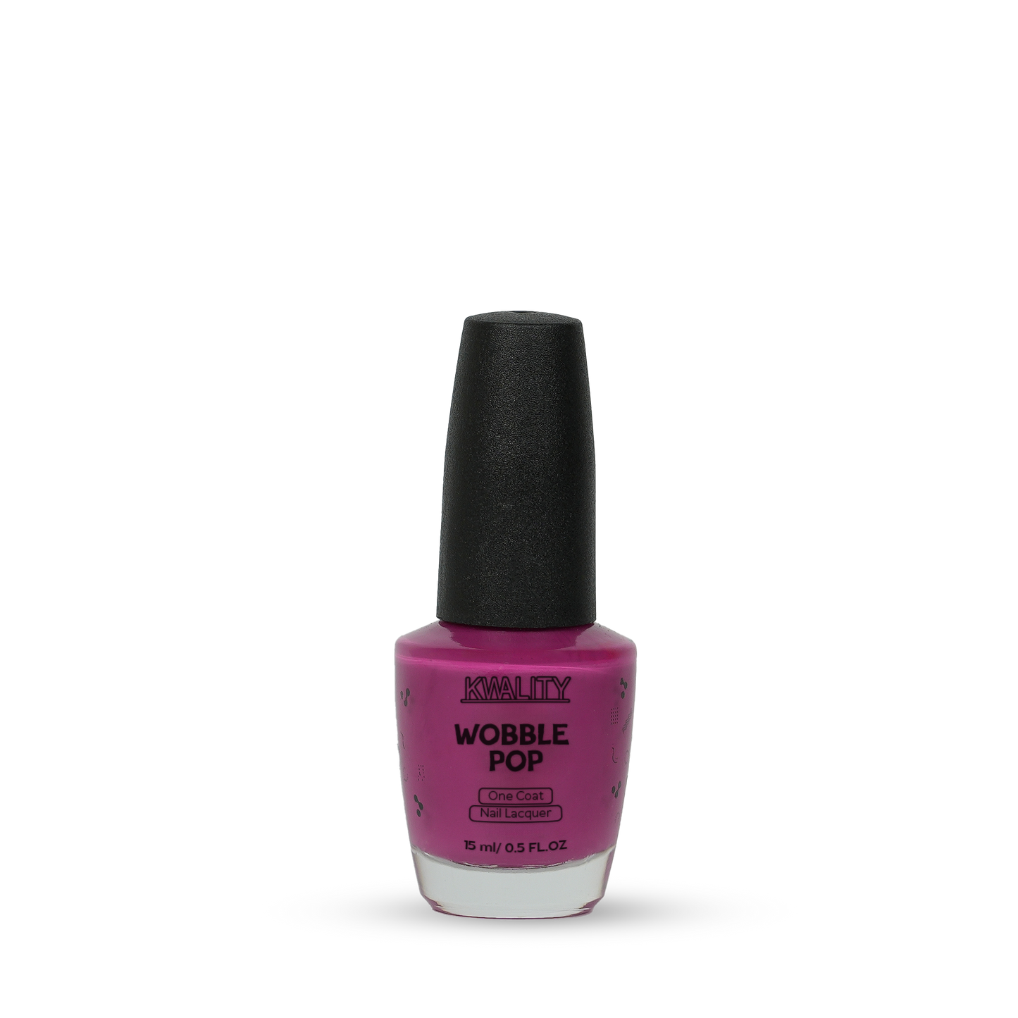 Wobblepop Nail Paint Raspberry - 15ml