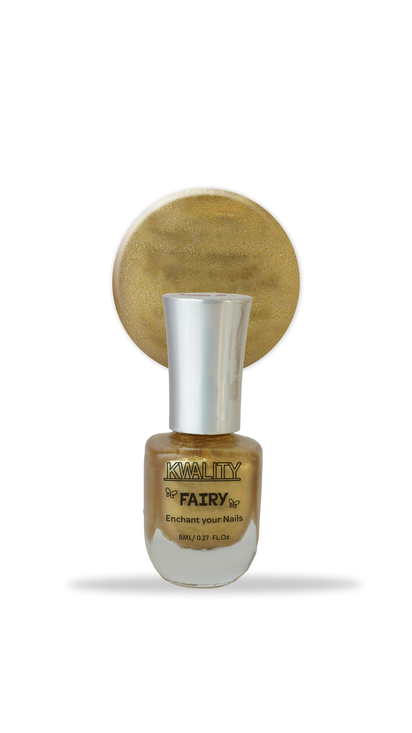 Fairy Nail Paint Toffee Gold - 15ml