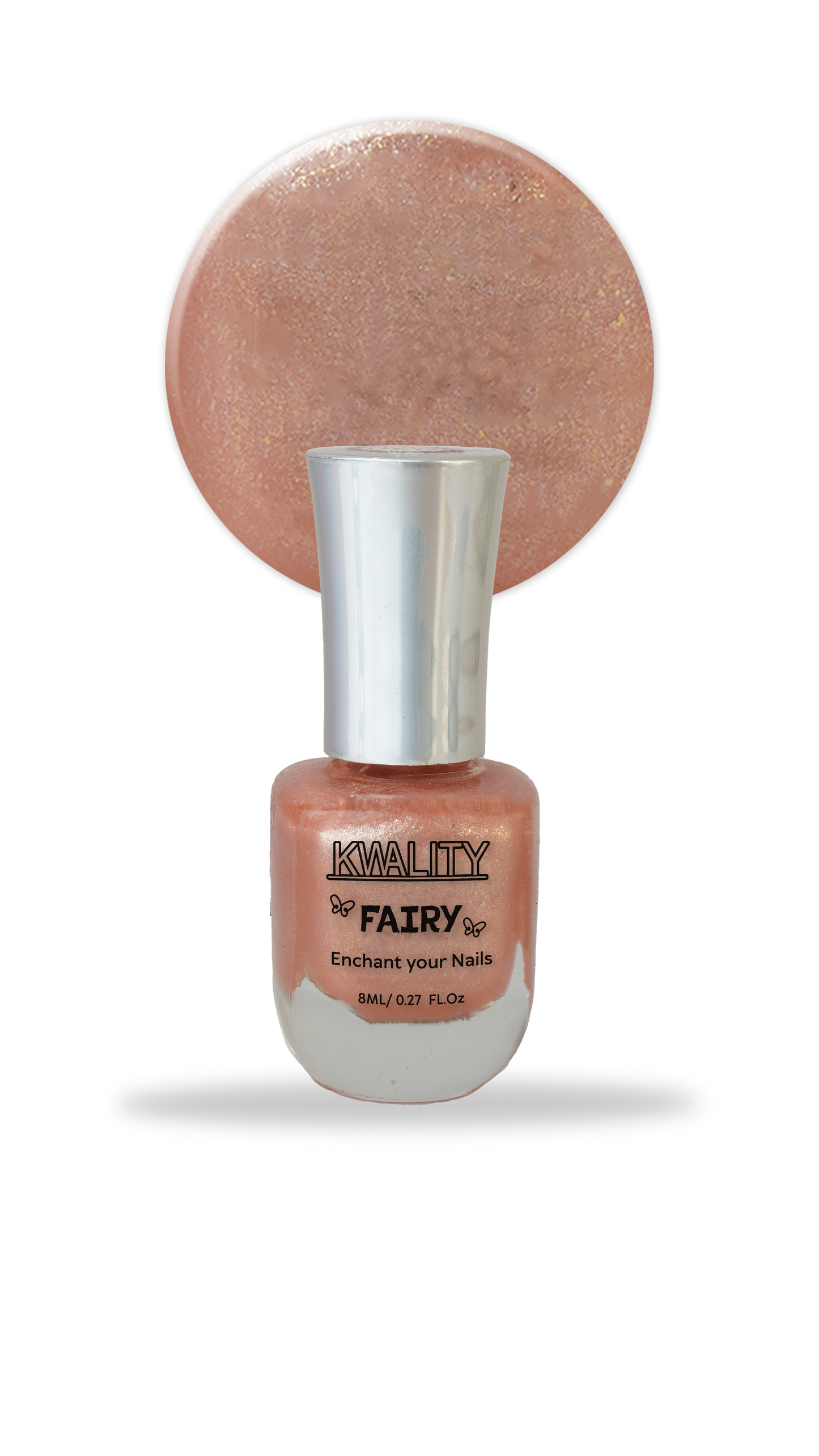 Fairy Nail Paint Pastel Peach - 15ml