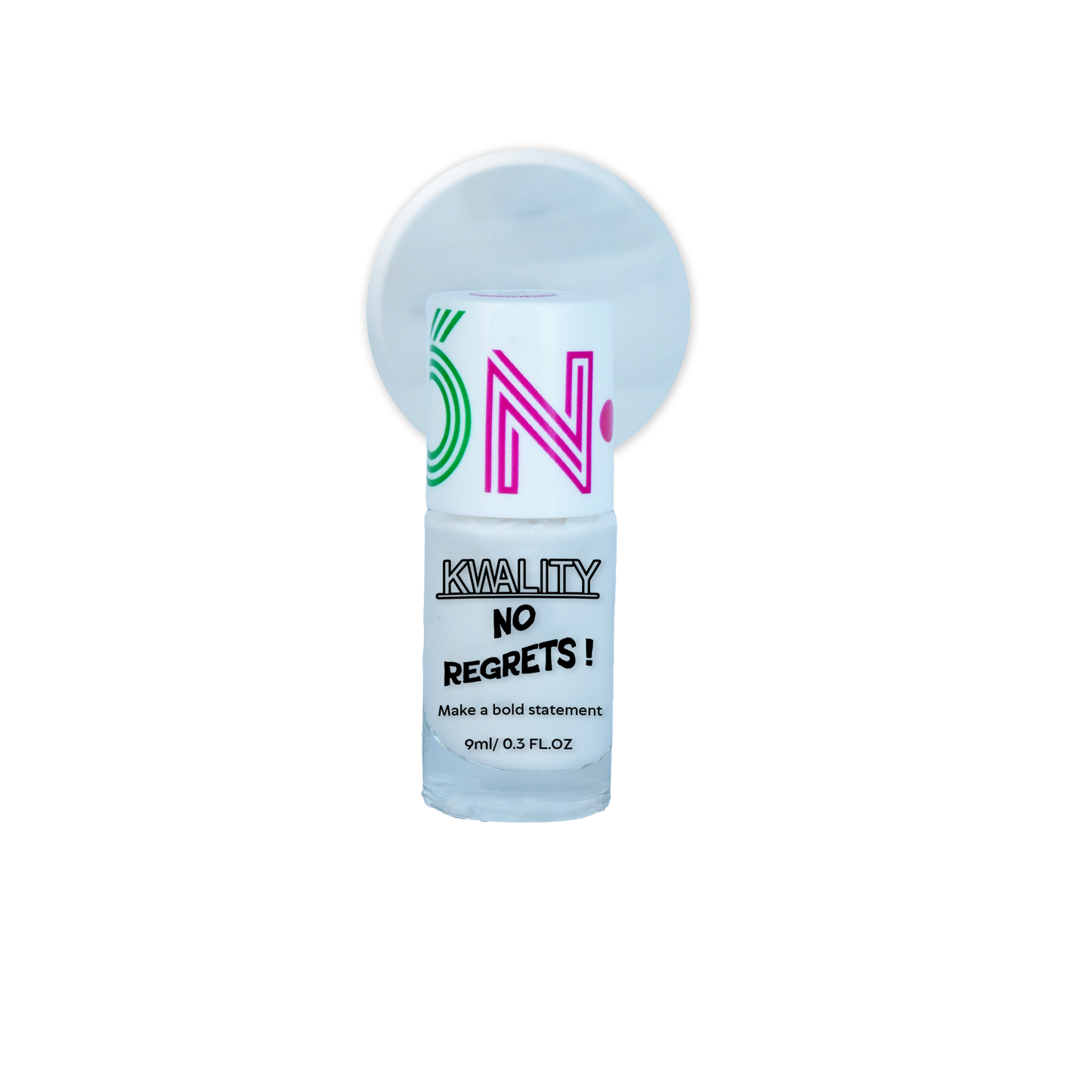 No Regret Nail Paint Snow White - 15ml