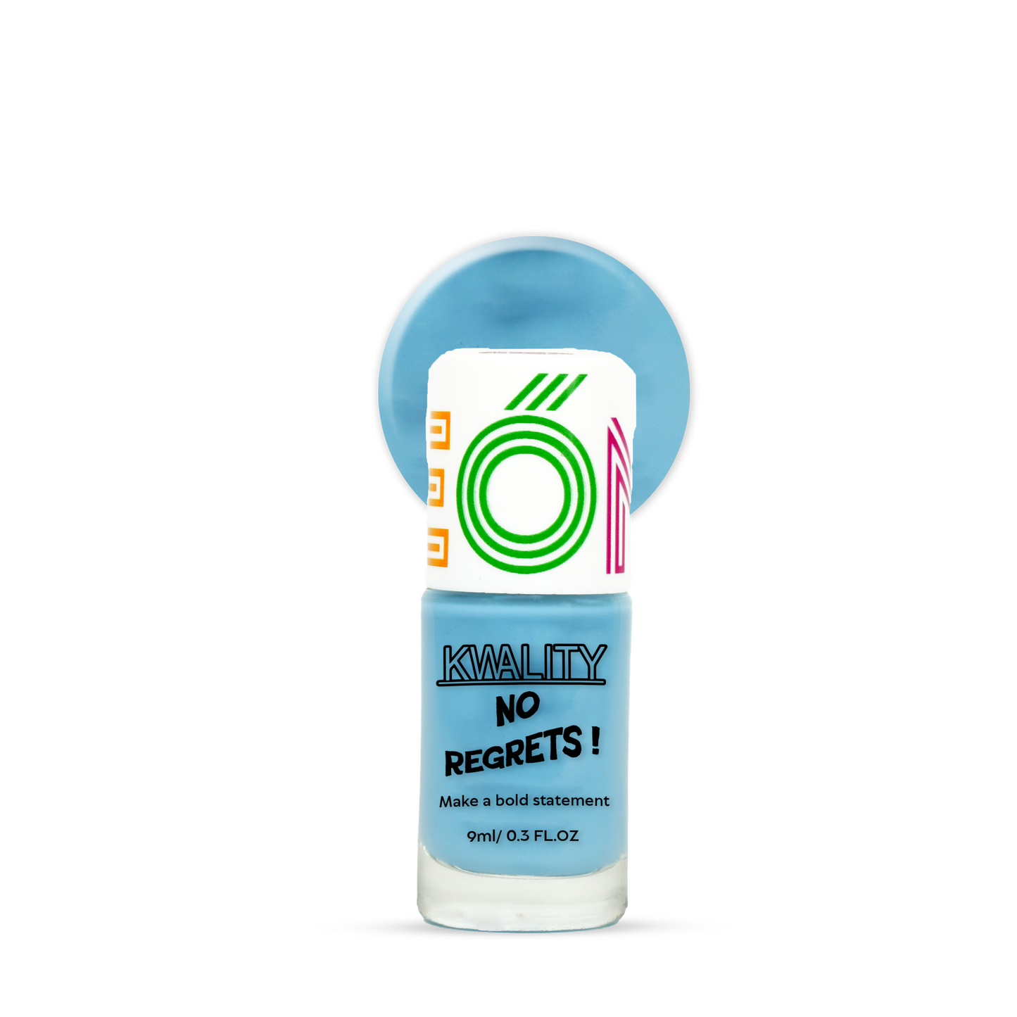 No Regret Nail Paint Blue Lagoon - 15ml
