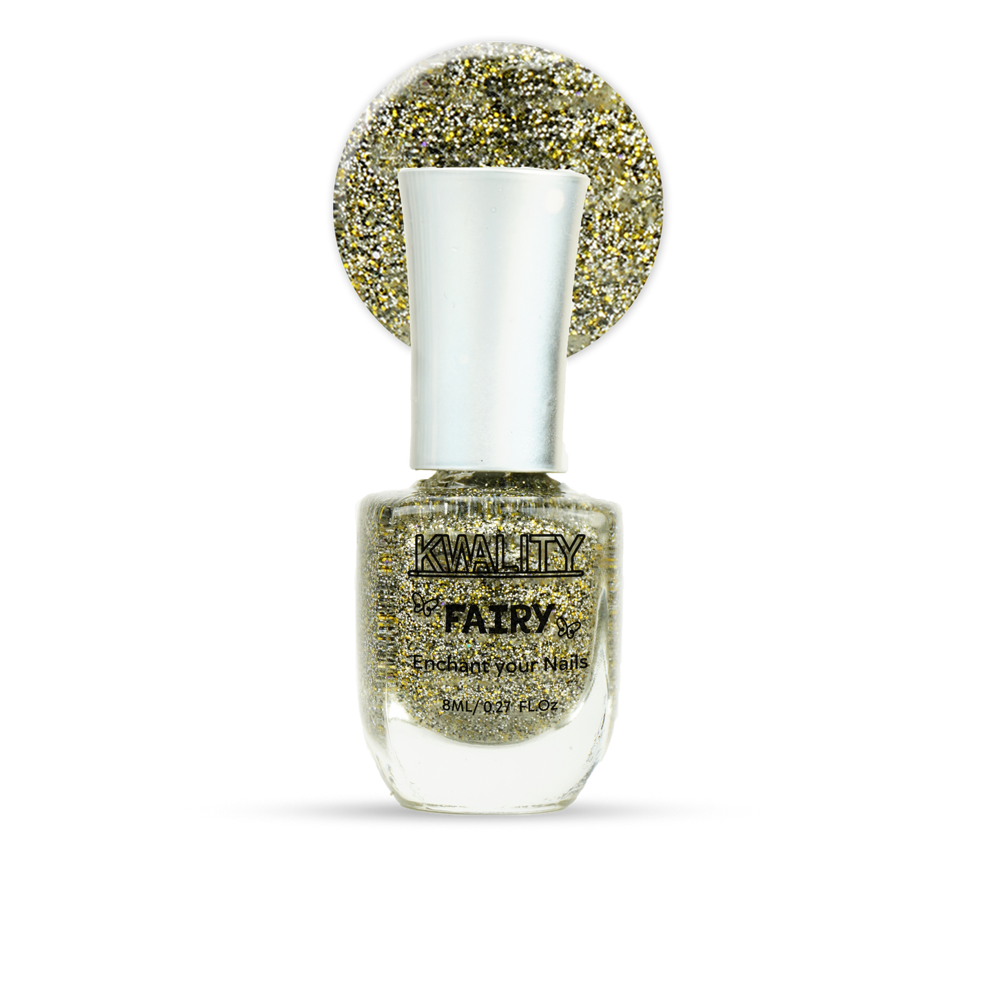 Fairy Nail Paint Obsidian Gold - 15ml