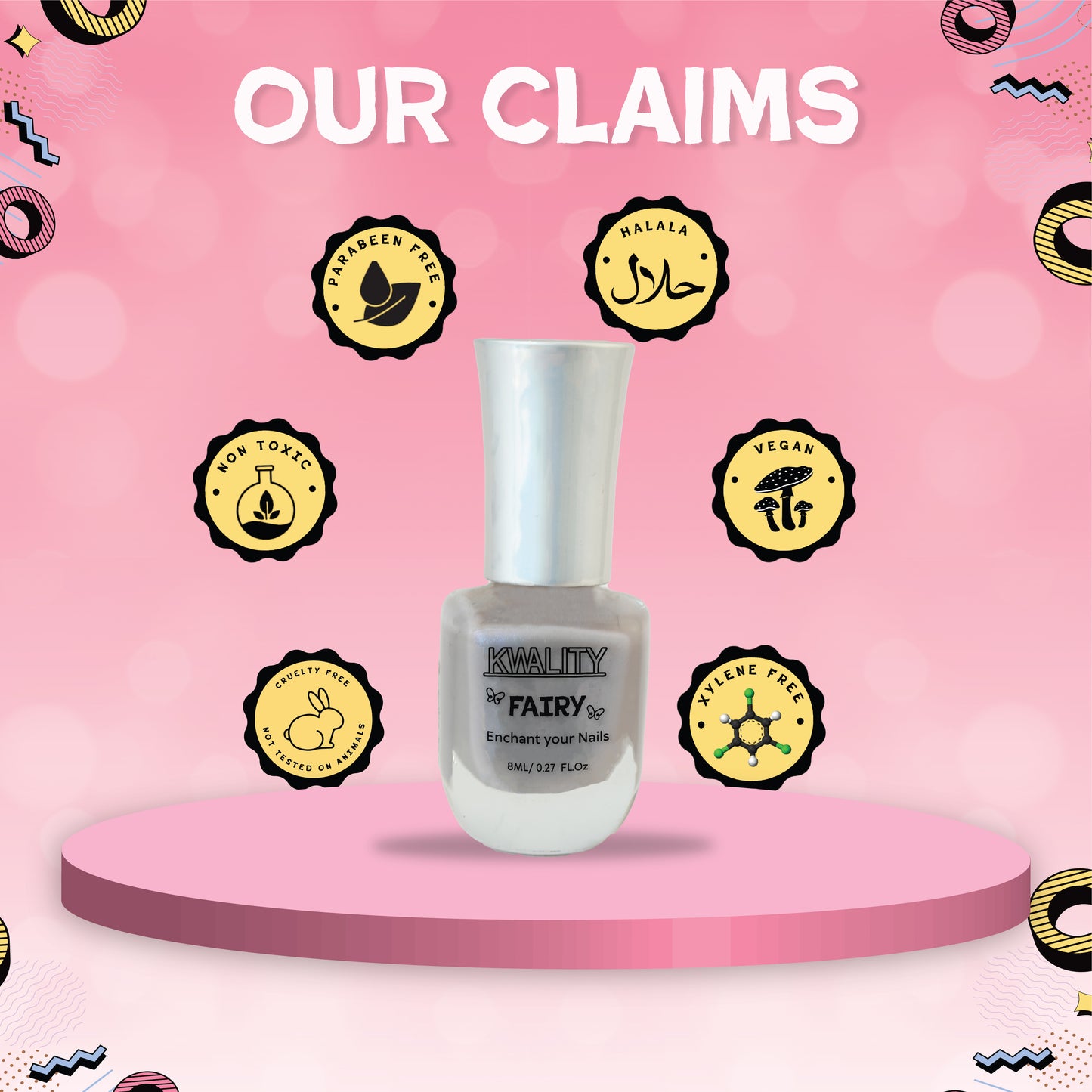 Fairy Nail Paint Skechers - 15ml