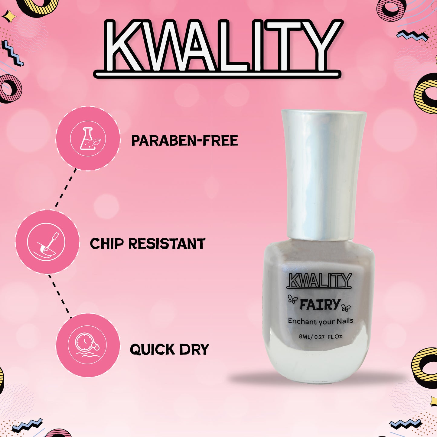 Fairy Nail Paint Skechers - 15ml