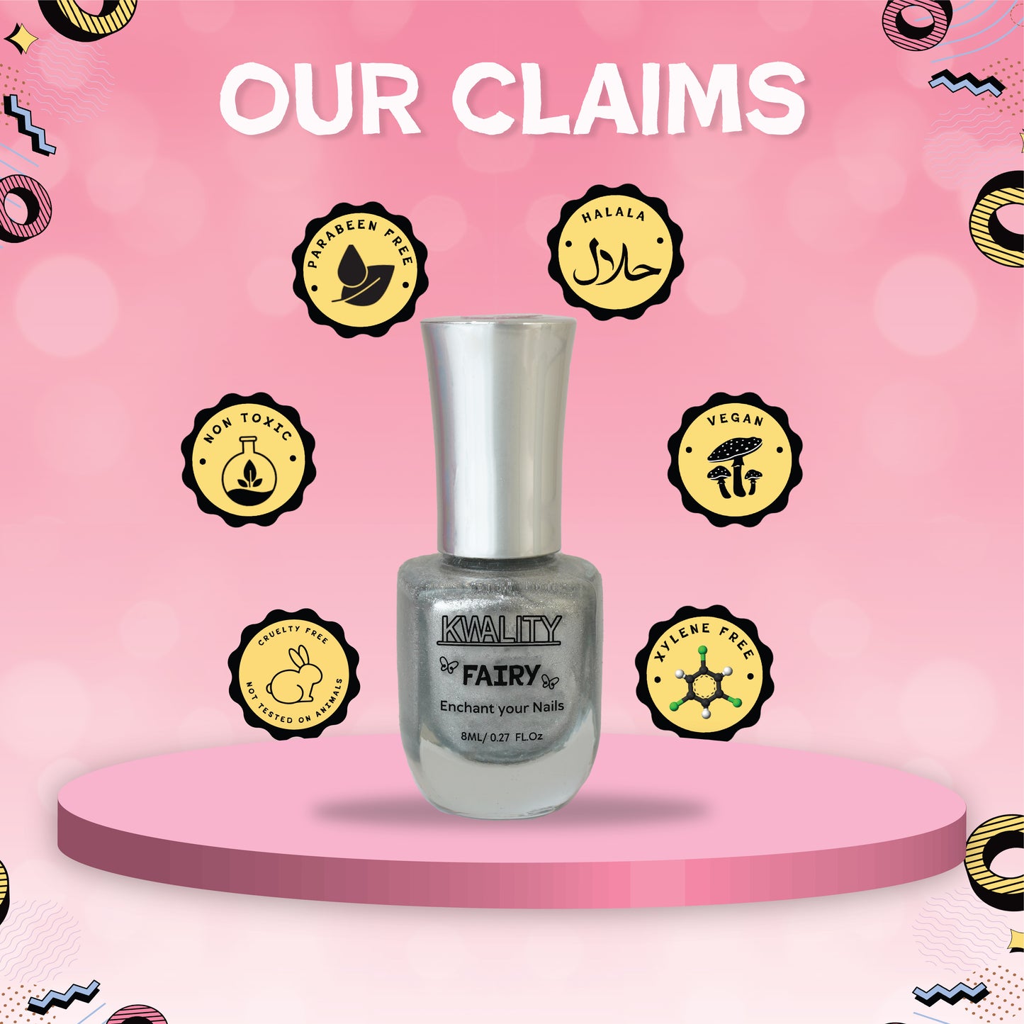 Fairy Nail Paint Granite - 15ml