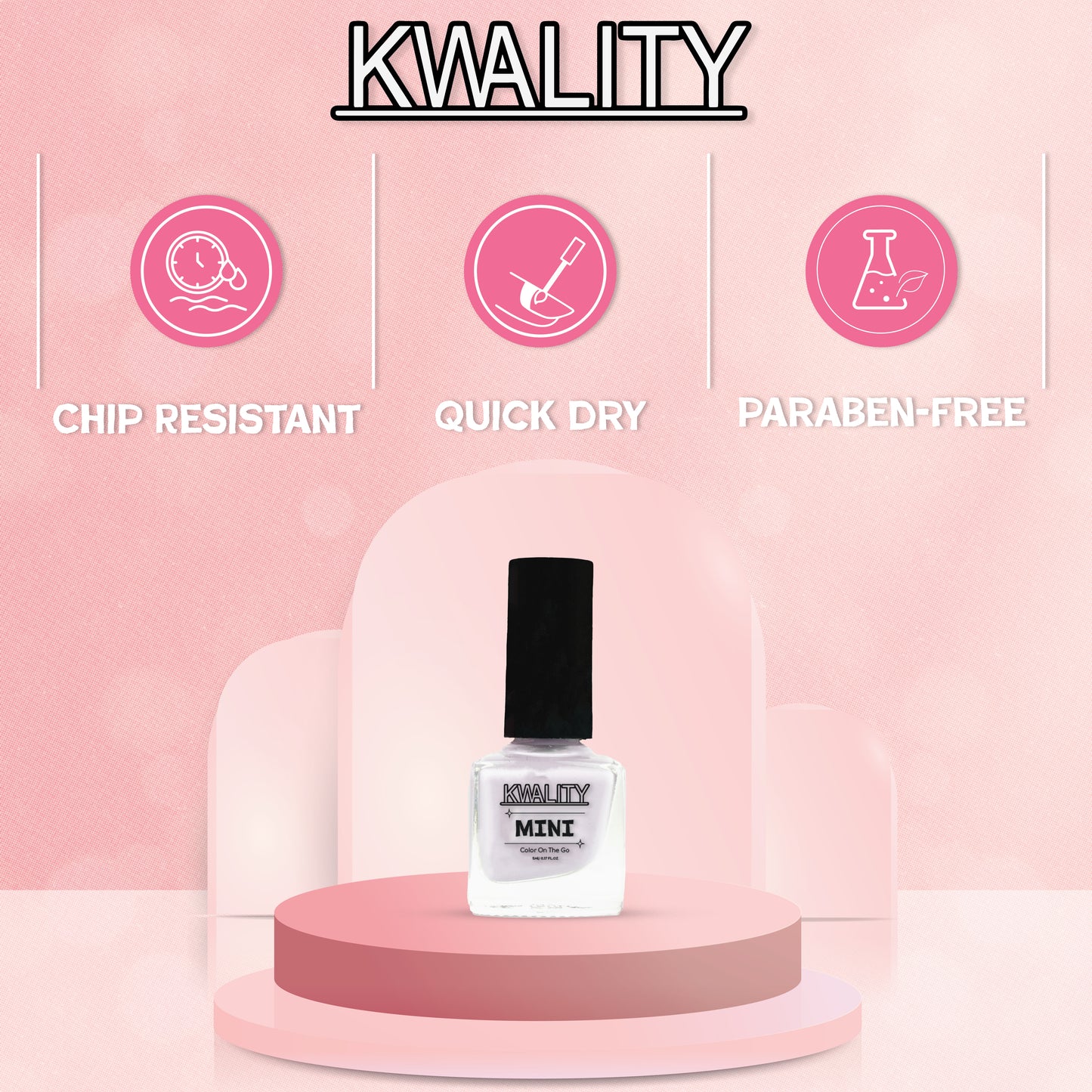 Mini Nail Paint Amethyst whisp - 5ml