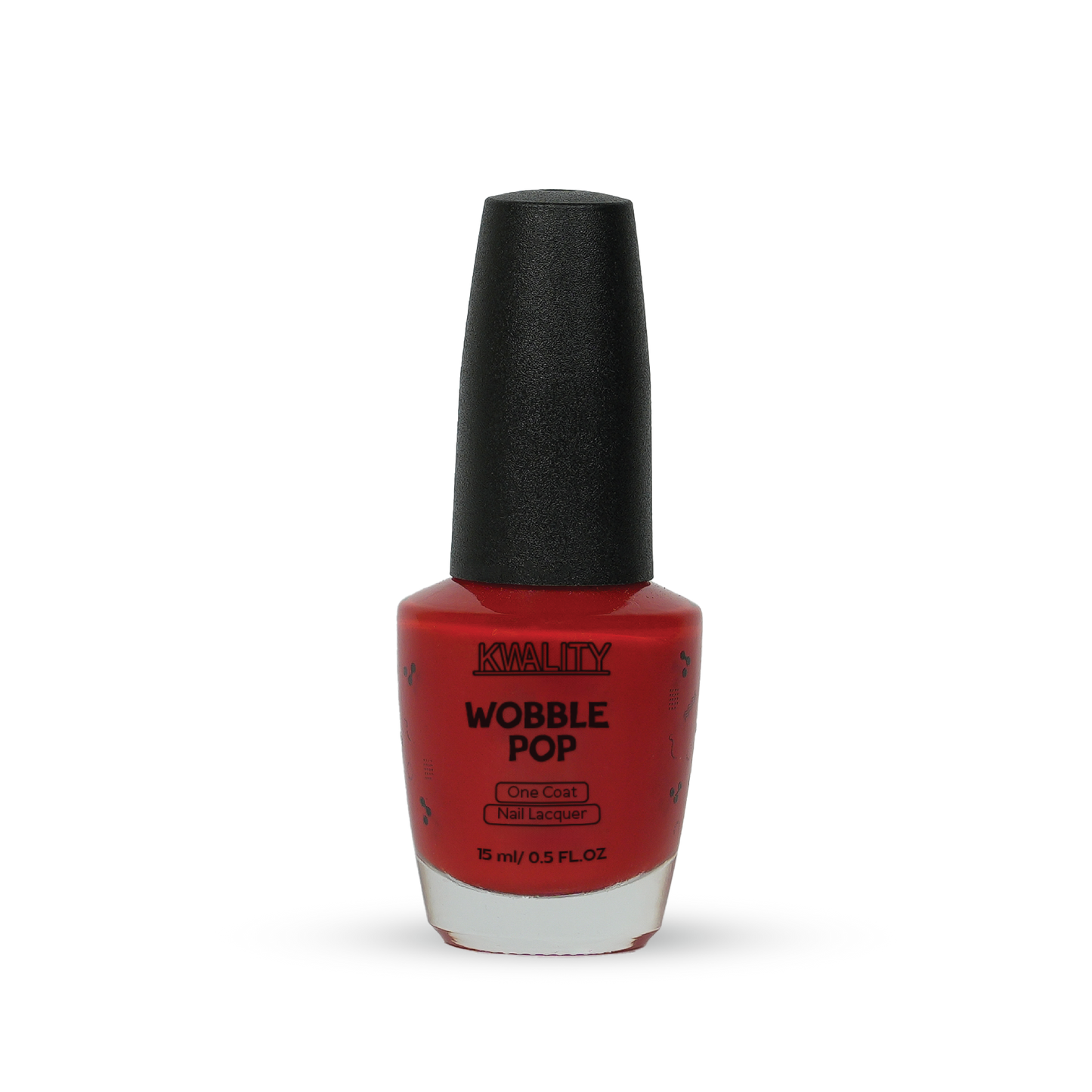 Wobblepop Nail Paint Naughty Red - 15ml