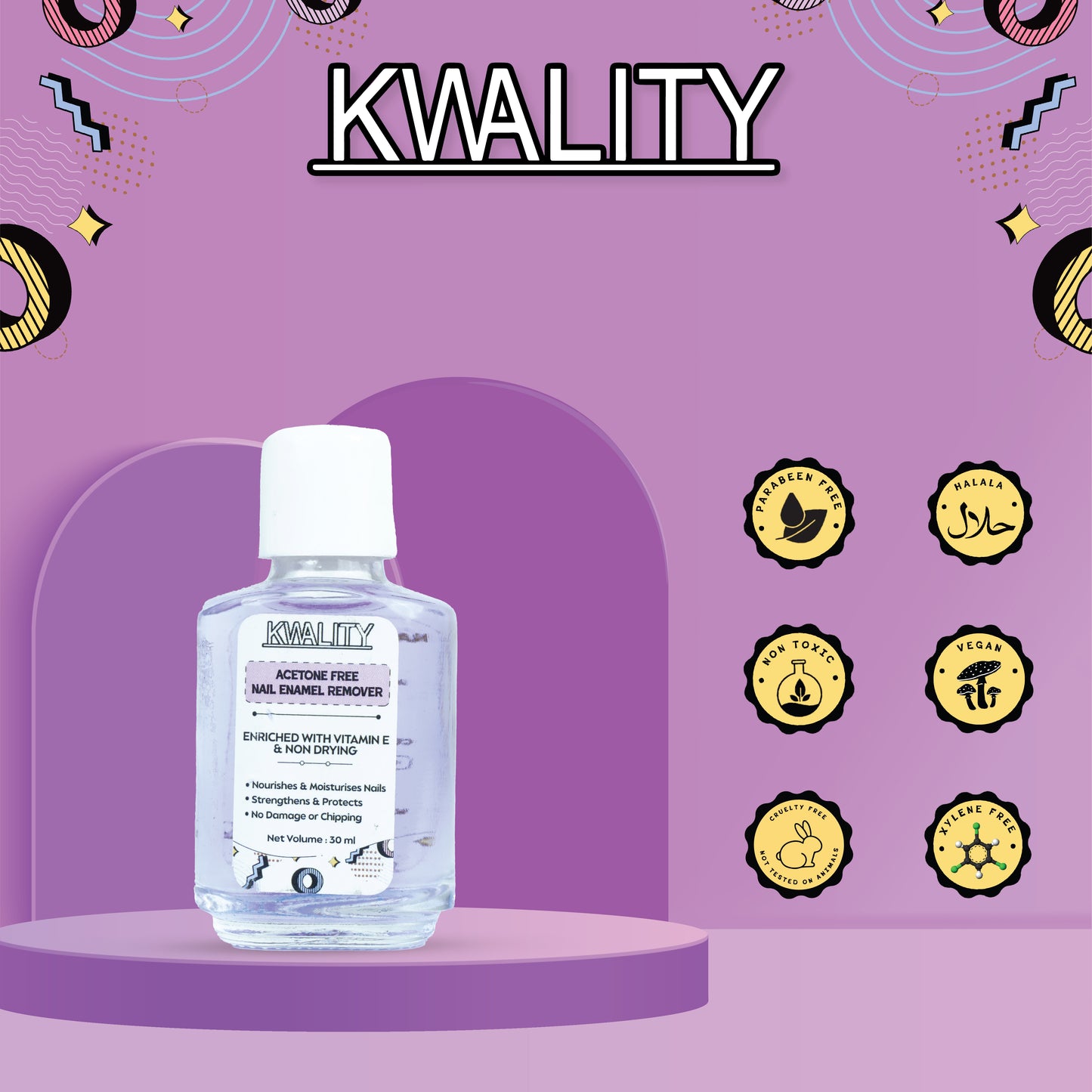Dusk Petal Nail Enamel Remover - 30ml