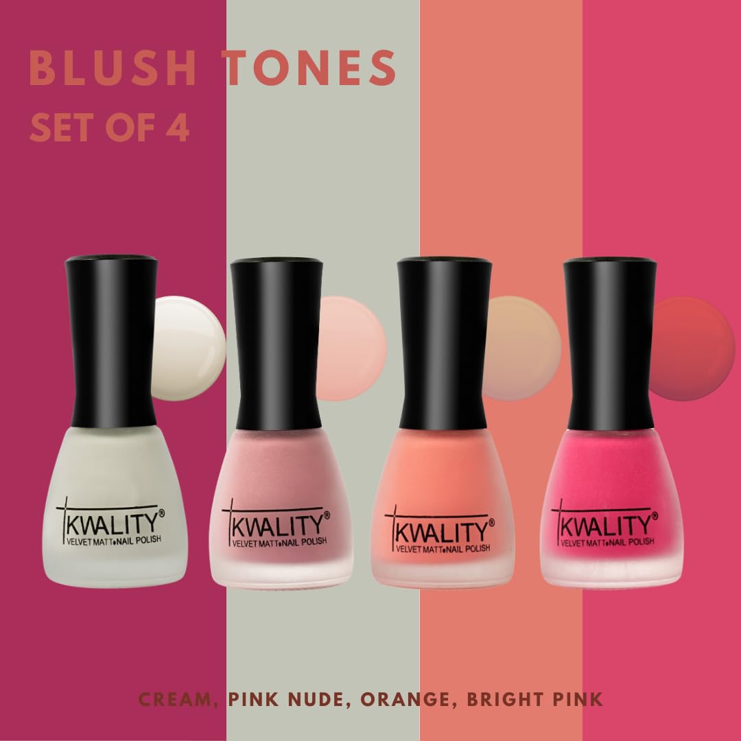 BLUSH TONES (set 1 of 4 Nail Paints)