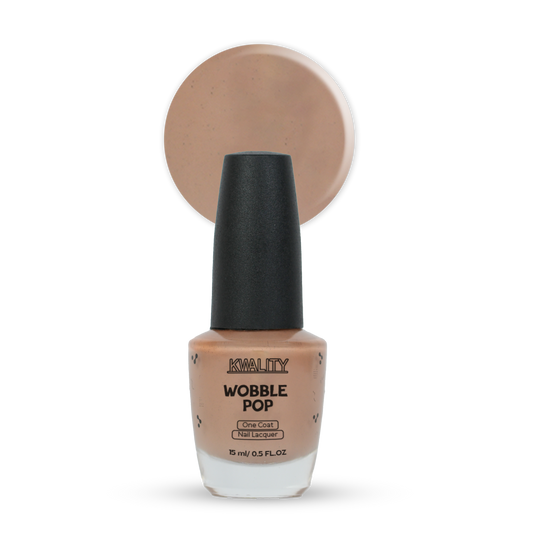 Wobblepop Nail Paint Peach Glow - 15ml