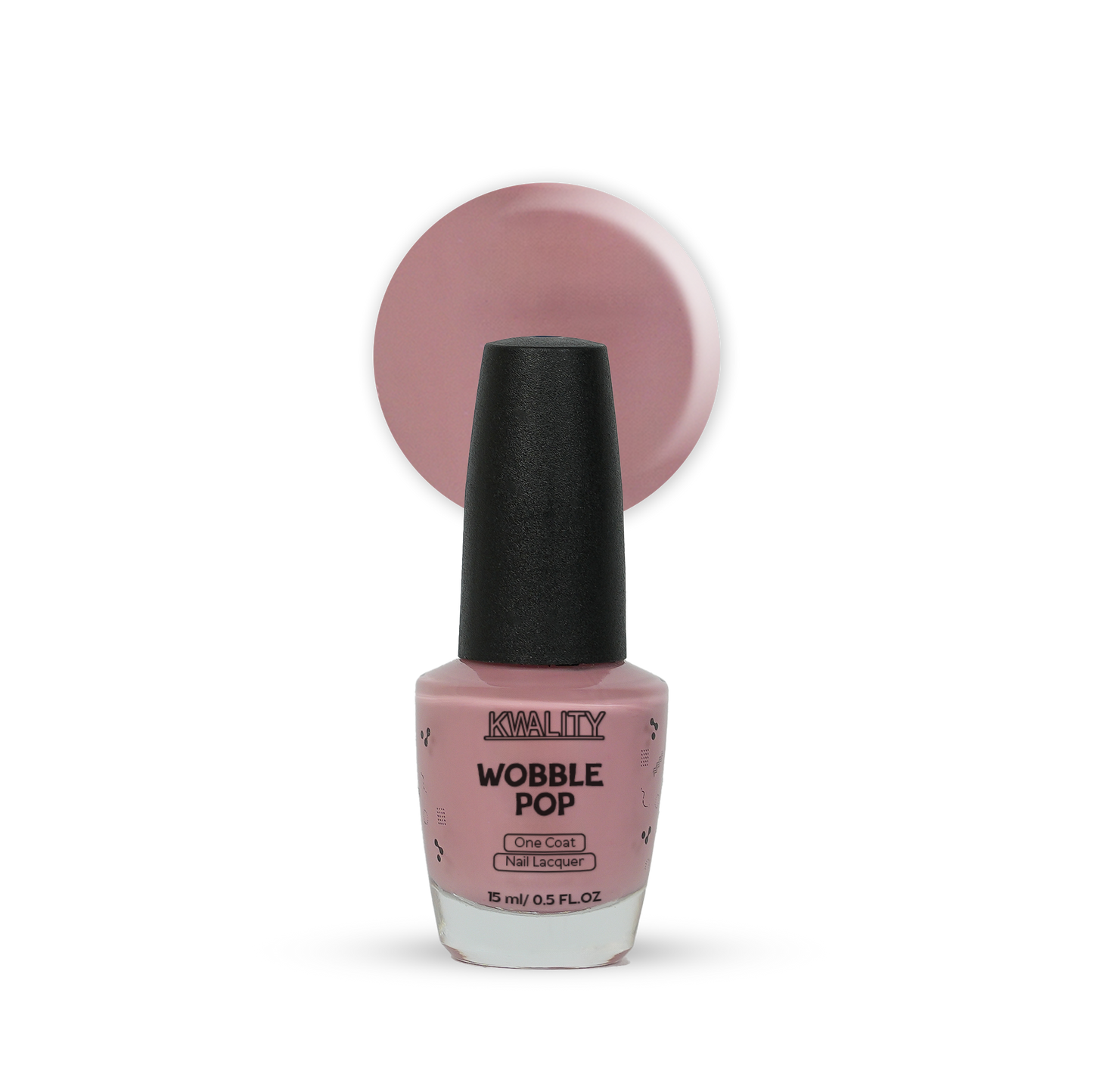 Wobblepop Nail Paint Soft Pink -  15ml