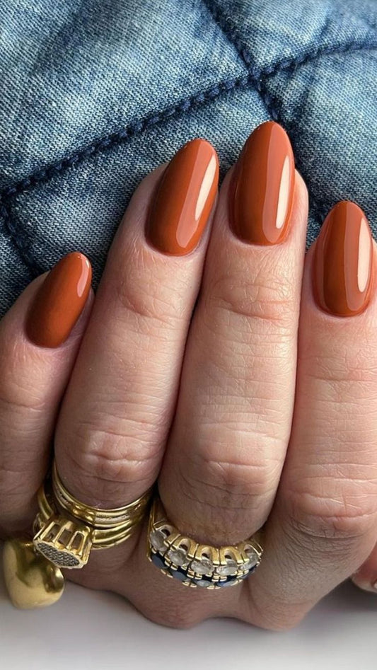 Wobblepop Nail Paint Burnt Orange - 15ml