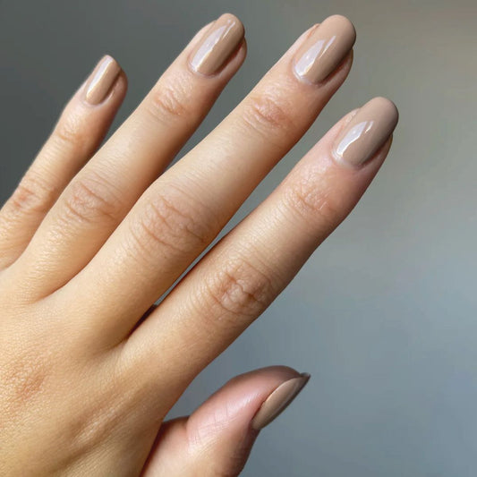 Wobblepop Nail Paint Light Taupe - 15ml
