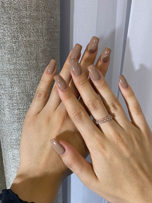 Wobblepop Nail Paint Nude Brown - 15ml